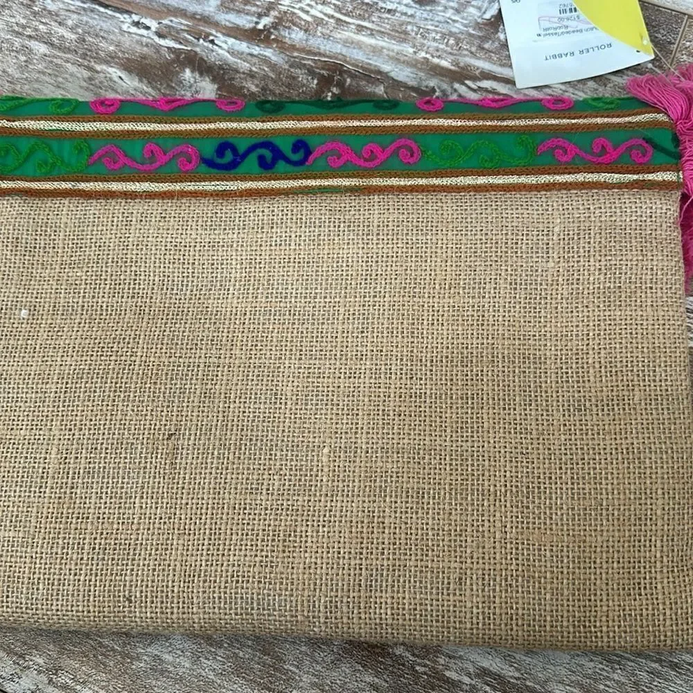 NWT Roller Rabbit Delana Clutch